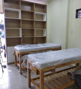 demo và sản xuất thi công cho tiệm Spa